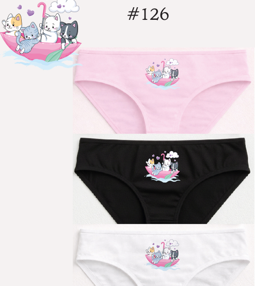 PACK X3 BOMBACHA DE NENA DE ALGODÓN Y LYCRA CON ESTAMPA LOCALIZADA (4)