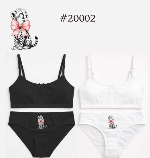 CONJUNTO NENA ESTAMPADO DE ALGODÓN Y LYCRA CON BRETELES FINOS Y ESTAMPA LOCALIZADA (8, BLANCO)