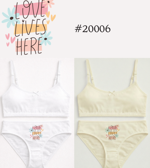 CONJUNTO NENA ESTAMPADO DE ALGODÓN Y LYCRA CON BRETELES FINOS Y ESTAMPA LOCALIZADA (8, BLANCO)
