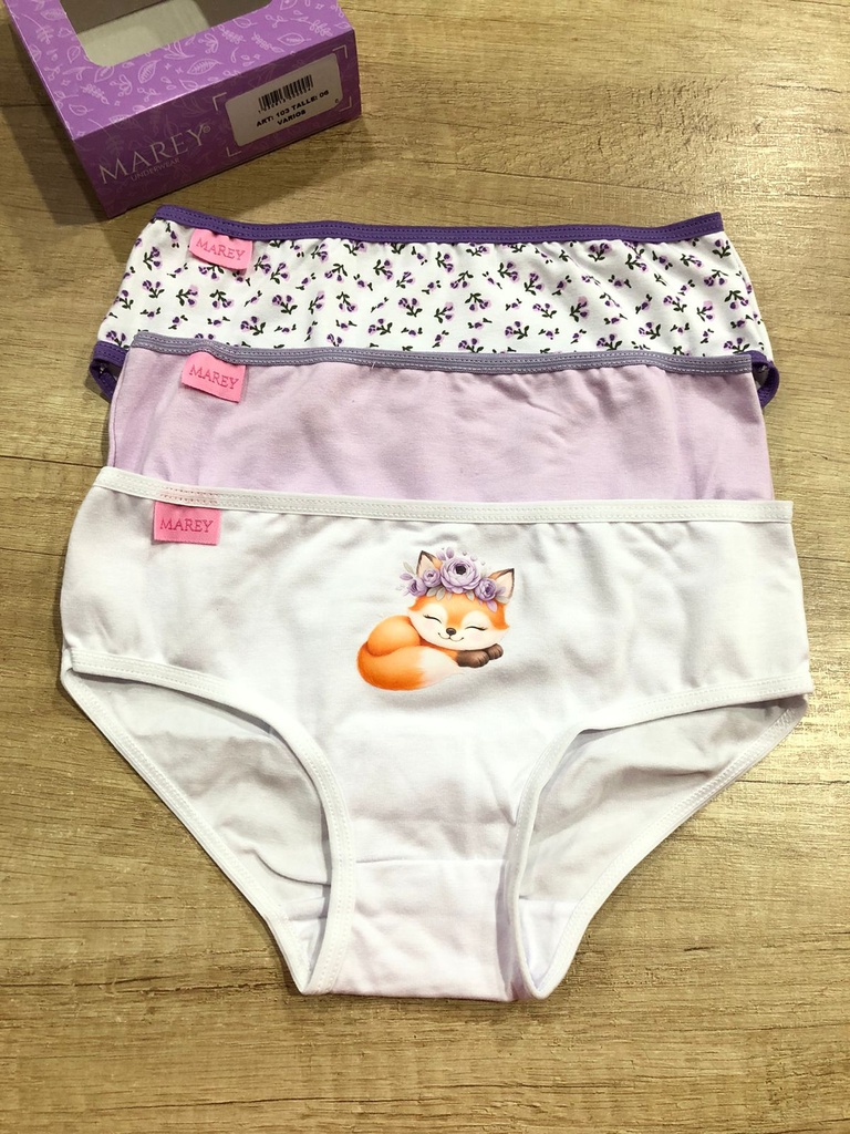 [MAR103] PACK X3 BOMBACHA NENA ESTAMPADA DE ALGODÓN Y LYCRA (4)