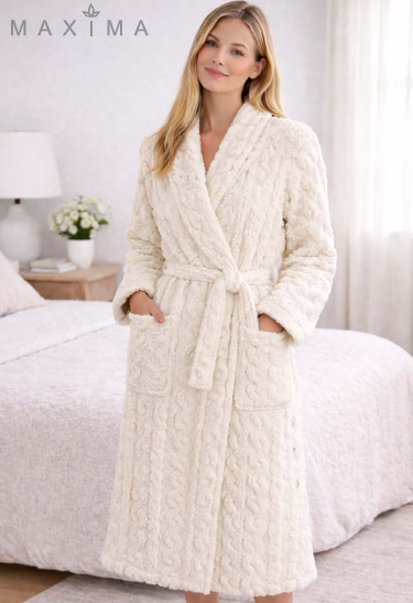 [MXM3011] DESCUENTO 10% LIQUIDACION DE TEMPORADA! INV. BATA POLAR SOFT DAMA TEXTURADA (S/M)