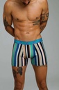 BOXER DE ALGODÓN Y LYCRA ESTAMPADO "RAYADO"