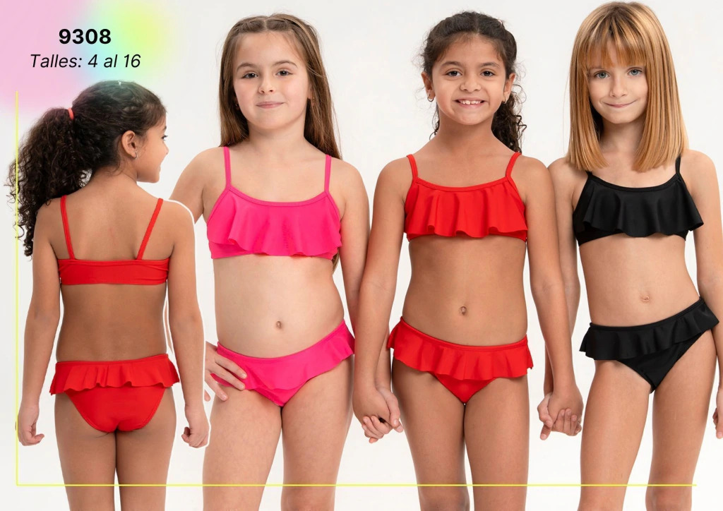[VYO9308] VER. MALLA BIKINI NENA LISA CON VOLADOS (4)