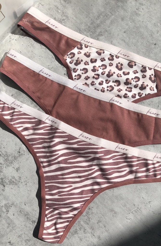 [KIE6151] PACK X3 COLALES DE ALGODÓN Y LYCRA ESTAMPADA CON ELASTICO (2)