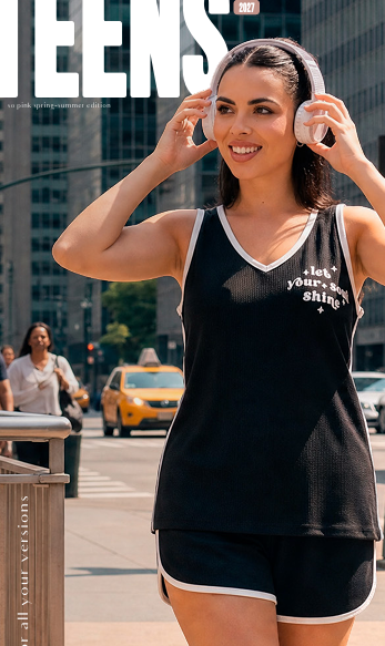 [SP11828] VER. PIJAMA MUSCULOSA LISO CON VIVOS A CONTRACOLOR (S)
