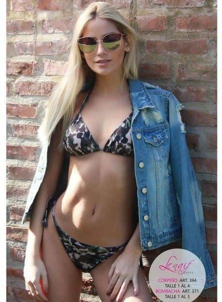BLACK !  -15% ! MALLA ESTAMPADA TAZA SOFT