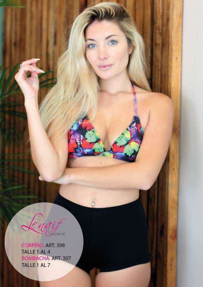 BLACK !  -15% ! MALLA TRIANG SOFT ESTAMP 