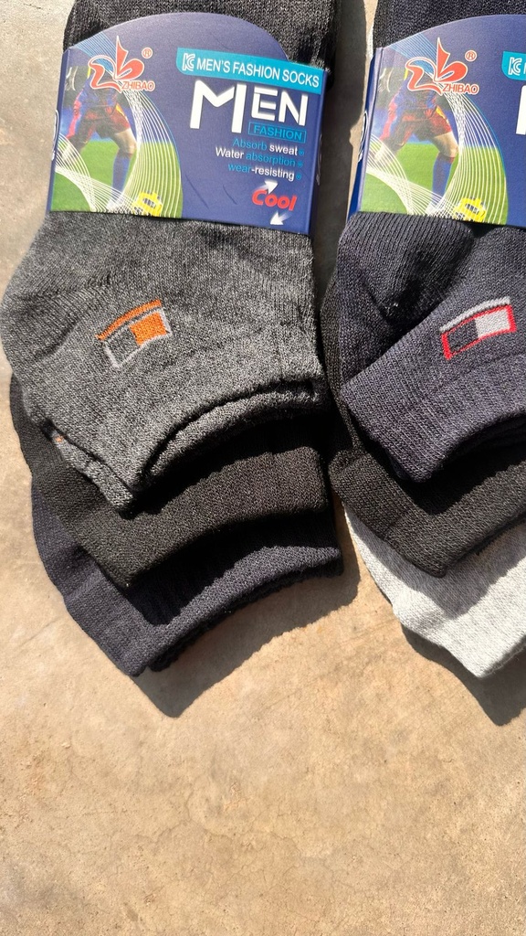 MEDIAS PROMOCION MAX SPORT - JINTELI - FASHION PACK X3 SOQUETE HOMBRE / INVISIBLE DAMA MERCURY