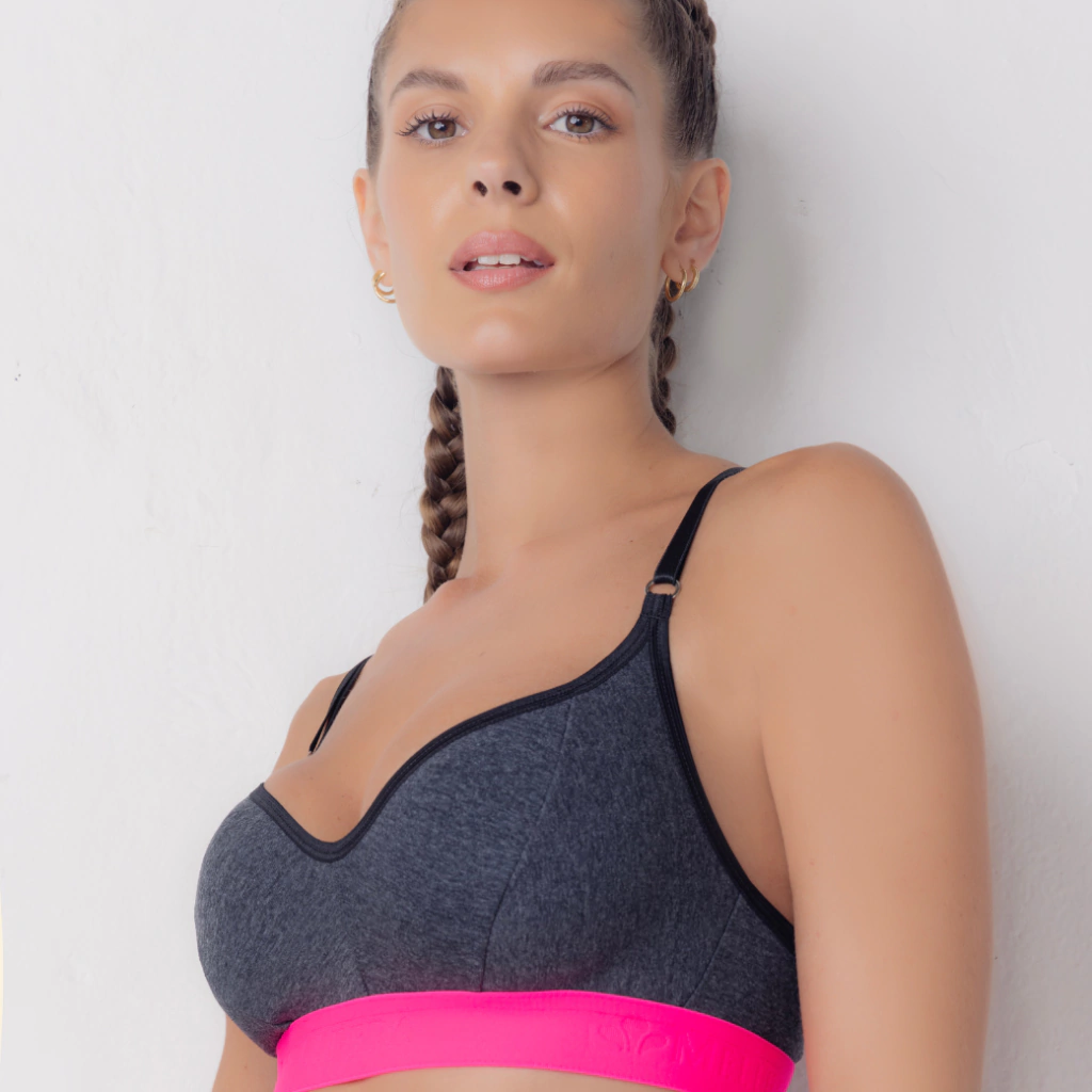 [MEL285] CONJUNTO DEPORTIVO DE ALGODÓN Y LYCRA C/ELASTICO PERSONALIZADO FUCSIA  (85, BLANCO)