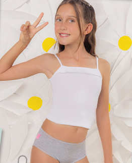 [MAR45] PACK X 3 CULOTTES  LISOS DE NENA ALG Y LYCRA (4)