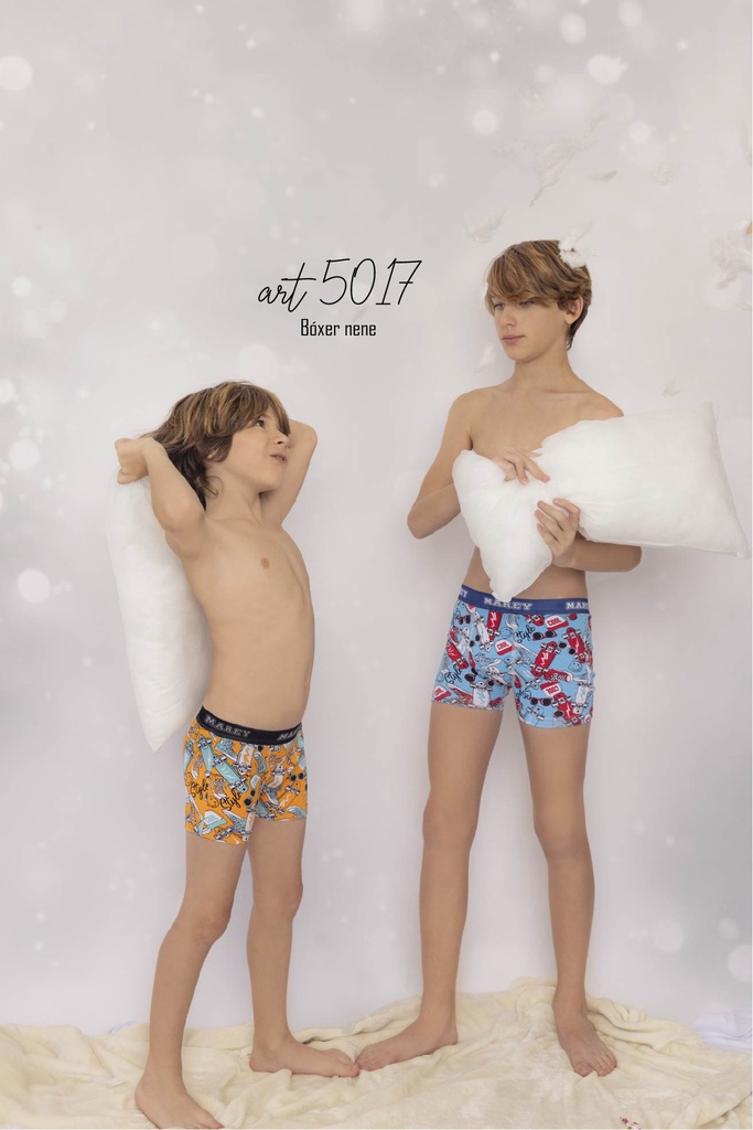 [MAR5017] BOXER NIÑO ALG Y LYCRA "SKATE" (2)