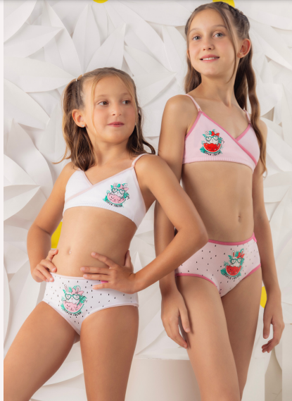 [MAR517] CONJ. CRUZADO ALG Y LYCRA CON CULOTTE (8, BLANCO)